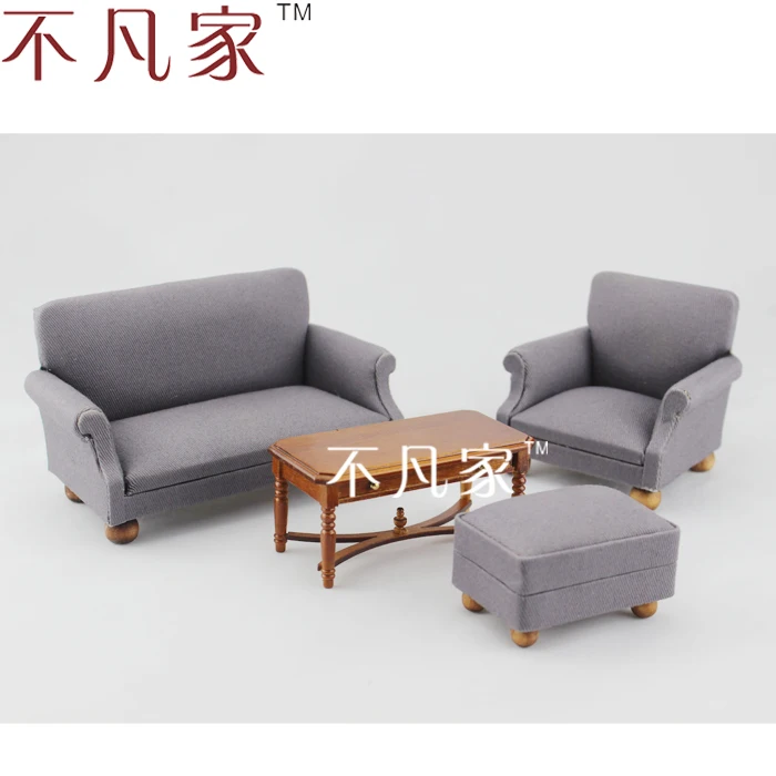 

DOLLHOUSE FINE 1/12 SCALME MINIATURE FURNITURE LOVELY LIVING ROOM SET