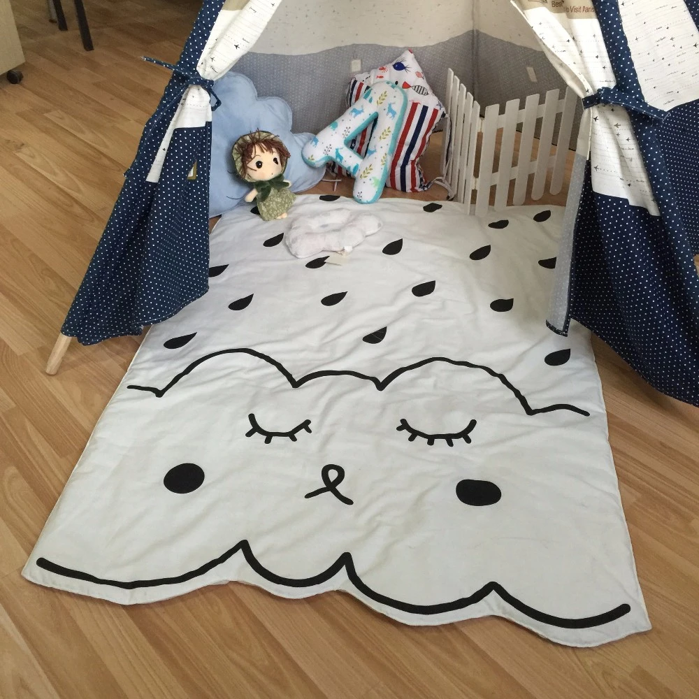 crib cloud blanket