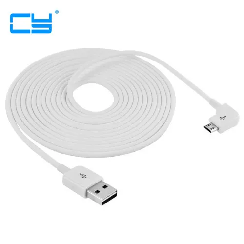 

90 degree Short Micro USB Cable 2A 90 Corner Quick Charge USB to Microusb angle Charger Sync Data Fast Charging Cabel Cord 100cm