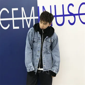 

2018 Spring New Men's Hooded Jacket Men's Fashion Jacket Lovers