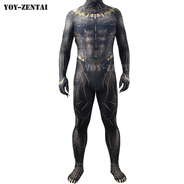 YOY ZENTAI High Quality Erik Killmonger Cosplay Costume With Details