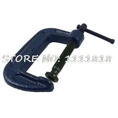 

Woodwork Sawing Metal C-shaped Frame Adjusting Screw Clamp Tool