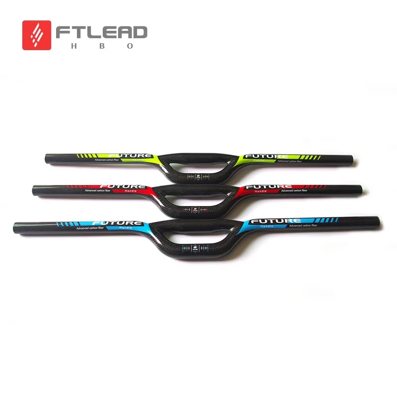 

2017 newest future ram bianca 's top carbon fiber one piece bicycle hangdlebar and speedometers stents with  25.4mm 560mm-660mm