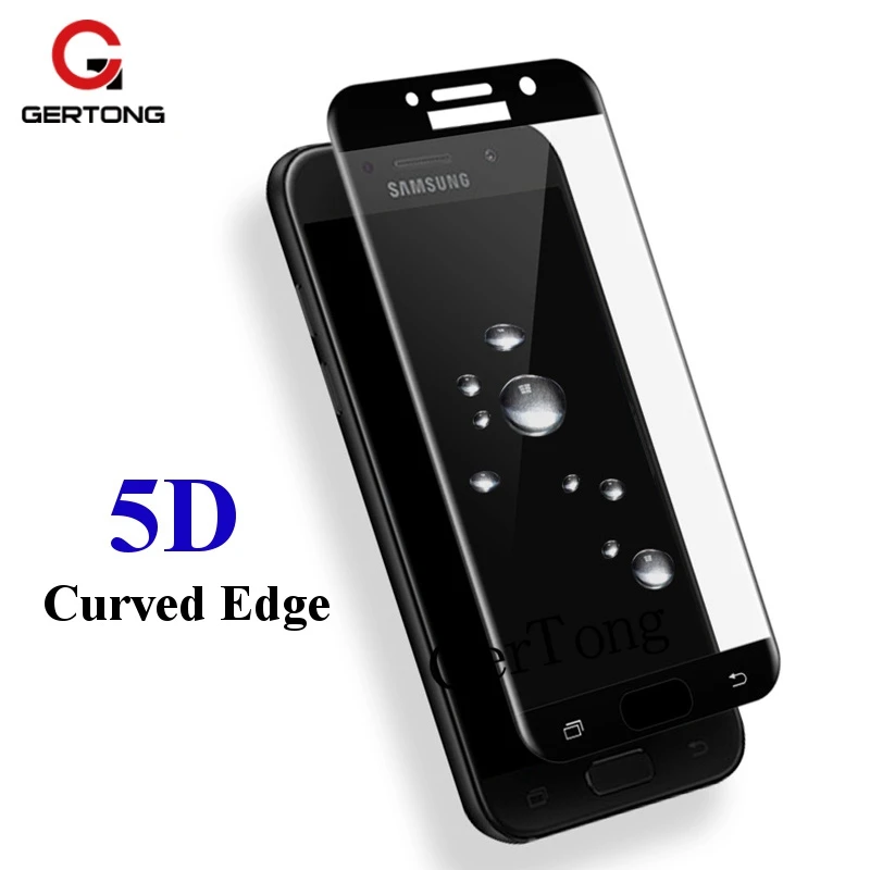Защитное стекло 5D с полным покрытием для Samsung Galaxy A3 A5 A7 2017 2018 A50 A30 A40 A10 j5 j3 J7 |