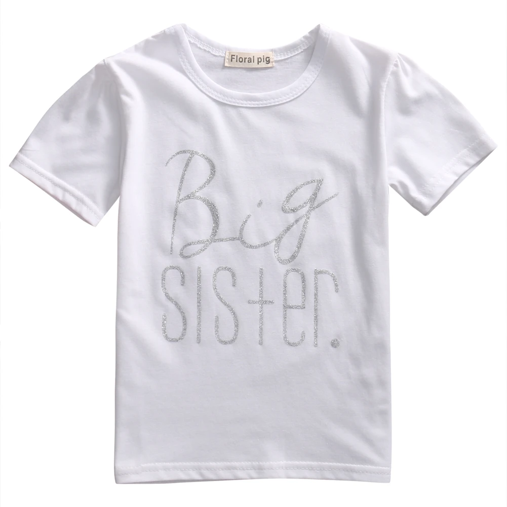 Cute Baby Kids Clothes Big Sister T Shirt Outfits Big Sister Big Sister Clothesbaby T Shirt Aliexpress aliexpress