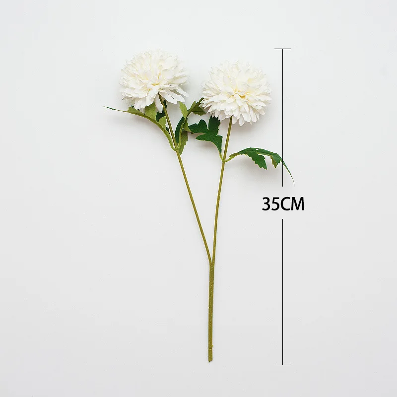 2 Taraxacum имитация букета искусственная ваза цветочное украшение Гостиная сухая пластиковая вышивка шар Цветочная композиция