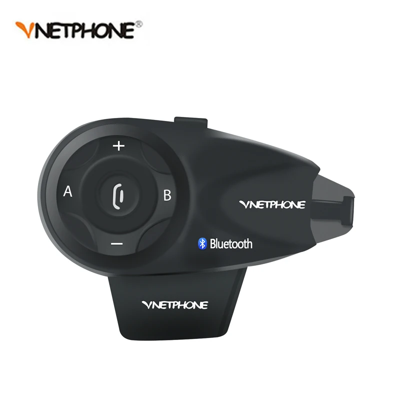 Vnetphone V5 1200 м BT Bluetooth переговорное устройство для мотоциклетного шлема для 5 гонщиков разговора в одно и то же время