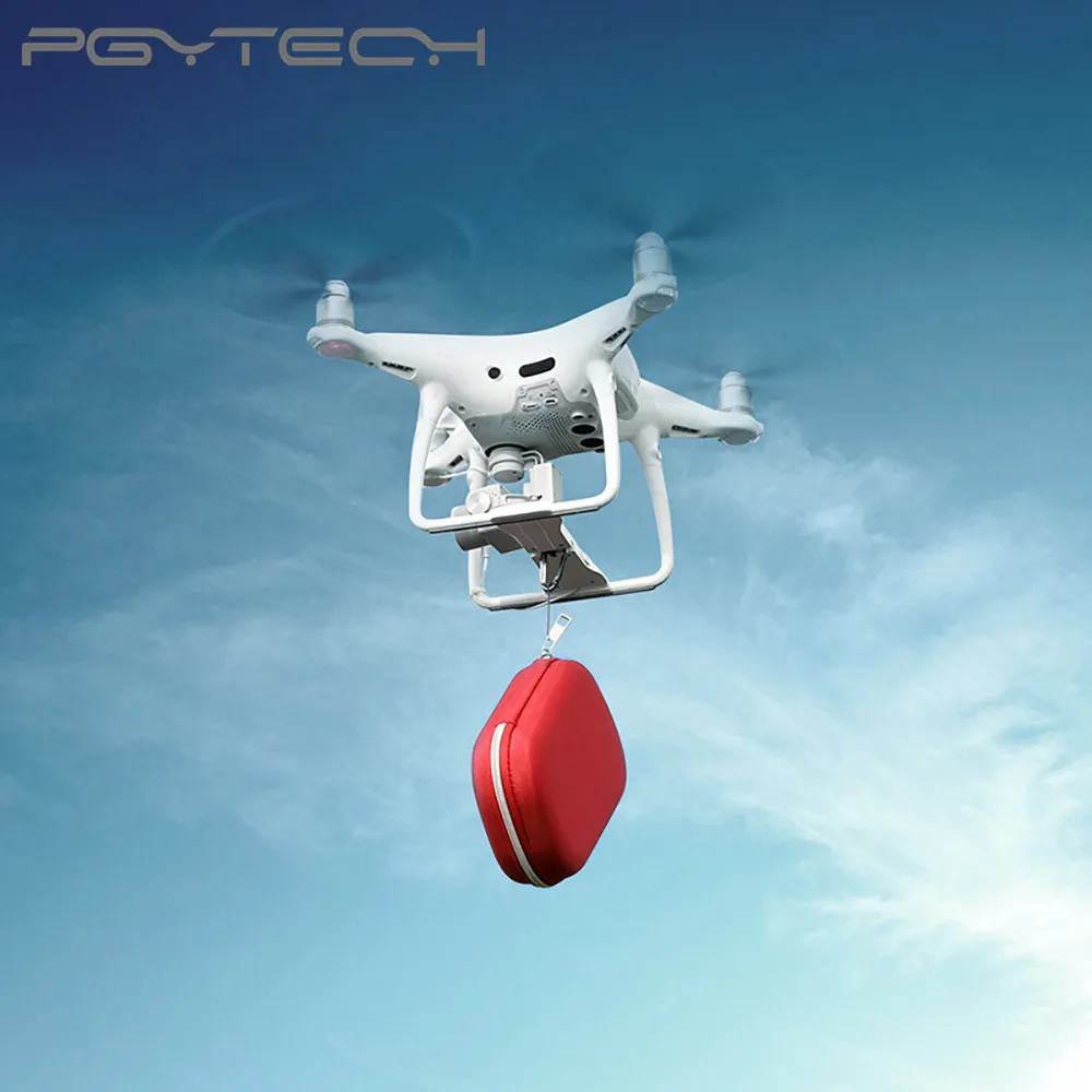

PGYTECH DJI Remote Air Drop Thrower Fishing Wedding Ring Gifts Delivery Parabolic Air-Dropping for DJI Phantom 4 all series