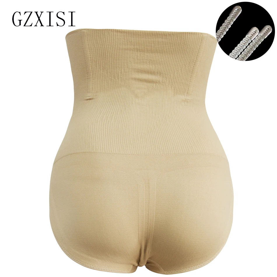 Women High Waist Body Shapers Panties Seamless Tummy Belly