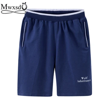 

Mwxsd brand Casual Mens Cotton Shorts summer men breath short pants male soft short homme sports board shorts