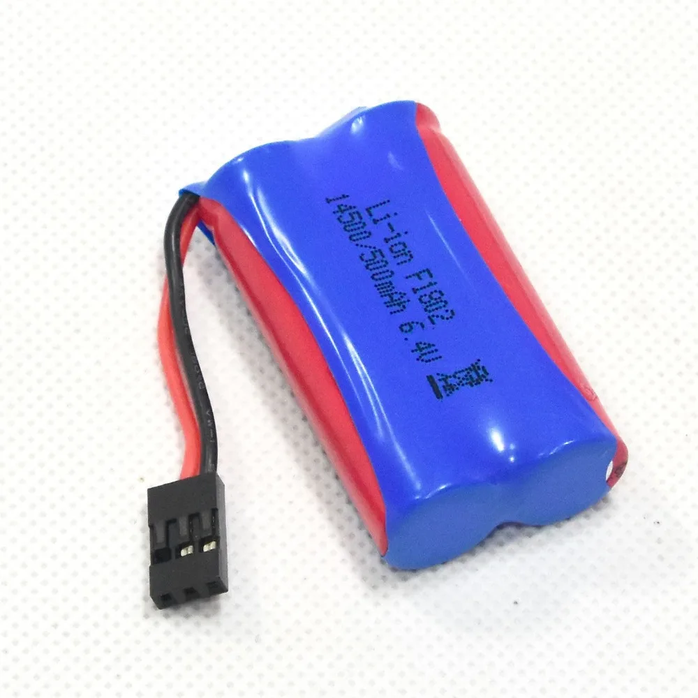 HBX часть 24971 литий ионный аккумулятор 6 4 В/500 мАч для HAIBOXING 1/24 RC Truck 2098B|battery for rc|battery