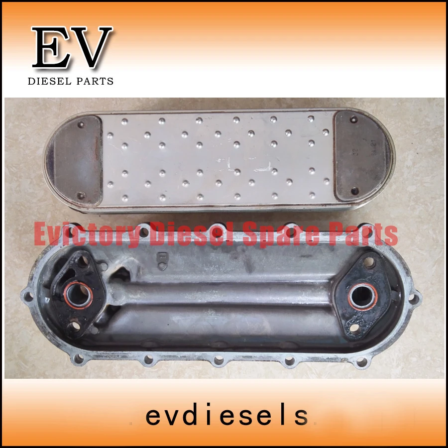 de enfriador de aceite para motor de autobús UD FE6 FE6T, incluye cubierta de de aceite FE6 núcleo de enfriador de aceite|cover covers|core covercovers core - AliExpress