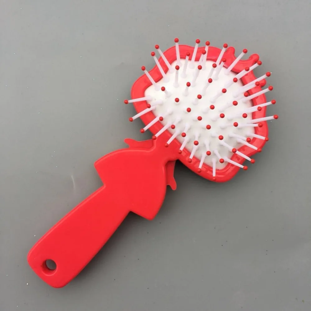 Дисней Принцесса замороженная щетка для волос brosse cheveux Kids нежная Антистатическая щетка кудрявый клубок Русалка щетина ручка Клубок Расческа