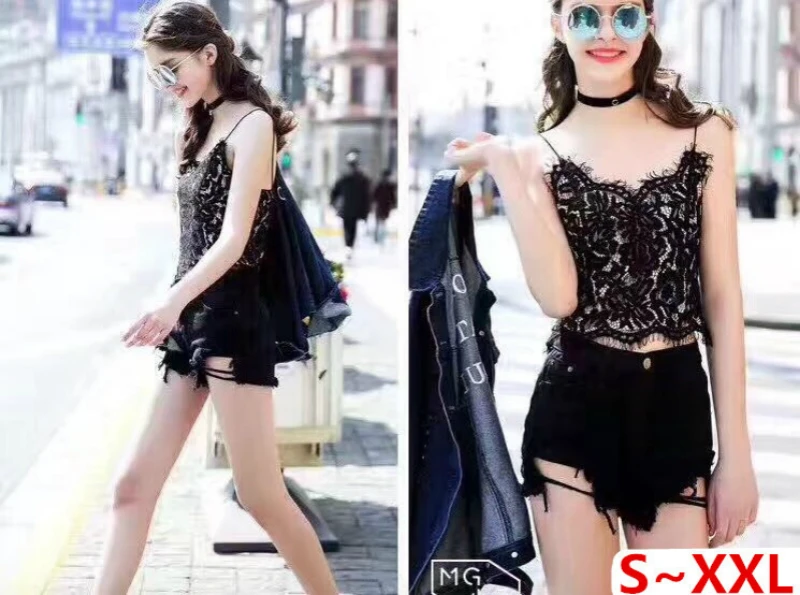 

Small Waistcoat Lace Condole Belt Wraps Bosom to Hit Bottom Unlined Upper Garment Wipe Bosom Jacket Hollow Outside Wear Tank Top