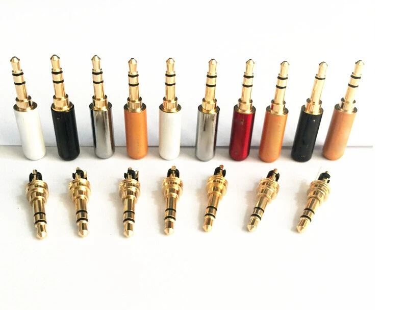 500pcs 3 poles RCA Connector 3 5mm jack RCA Audio Connector RCA audio plug 3 5mm audio plug Stereo Headphone adater