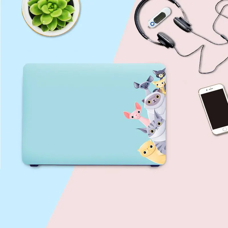

Laptop Case For Apple MacBook Air Pro Retina 11 12 13 15 for Mac book Hard Matte Transparent Cover For Macbook Air 13 Case A1466