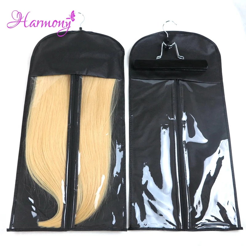 Stock in Hair Extensions Storage Bag Carrier Suit Case Bag with Hanger