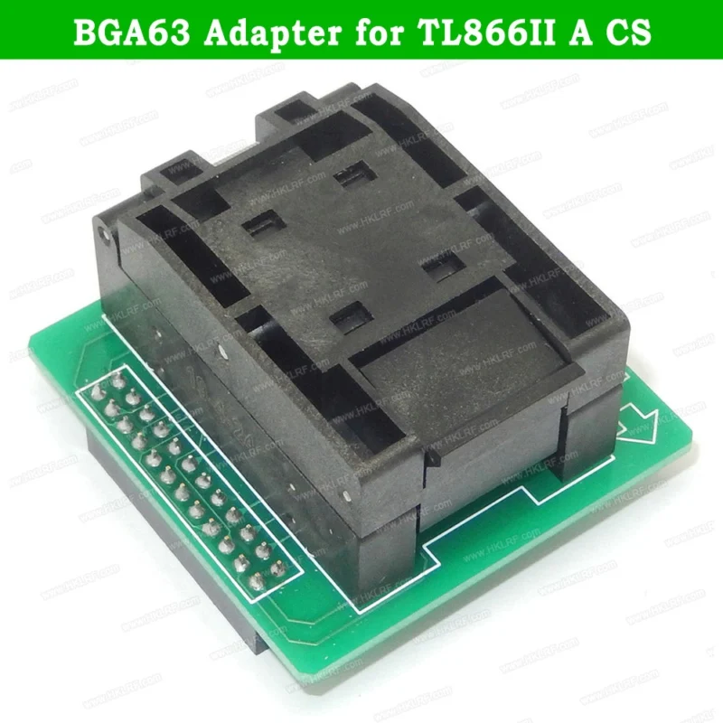 BGA63 гнездо адаптера для Minipro TL866II Plus TL866CS TL866A USB программист биос - Цвет: BGA63 Adapter