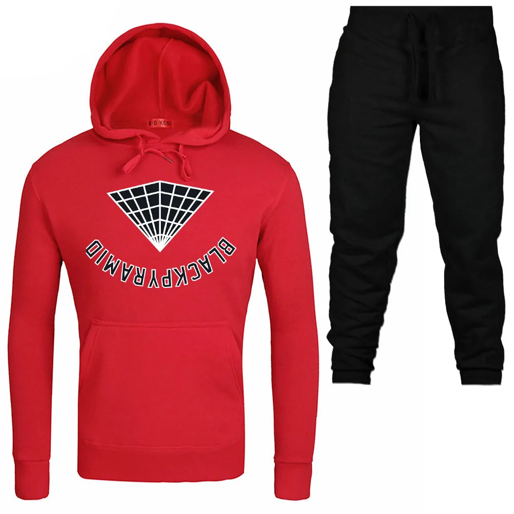 Fashion BLACK PYRAMID Hip Hop Hoodies Men Chris Brown Street Style Long Sleeve Sweatshirt Justin Bieber Purpose Tour Hoody