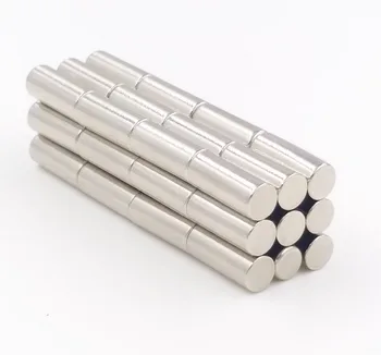 

20pcs 4x10mm Super Strong N35 4 x 10 mm Craft Permanet Powerful Rare Earth Ndfeb Neodymium Magnets