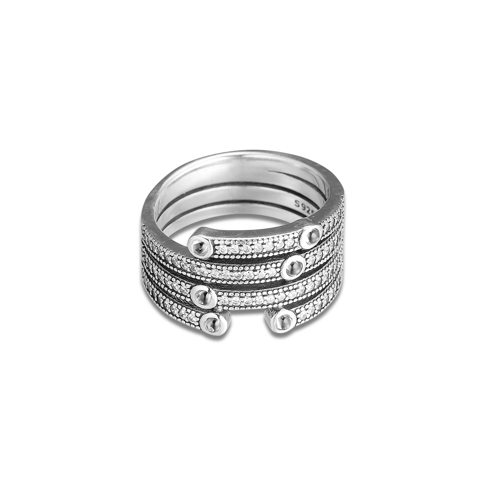 CKK кольцо мерцающий океан кольца для мужчин и женщин anillos mujer женское кольцо обручальное Обручальное Серебро 925 пробы ювелирные изделия