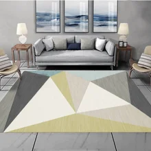 Европейский стиль несколько размеров мм 6 мм 3D печать геометрический гостиная ковры спальня кухня двери коврики Свадебные украшения