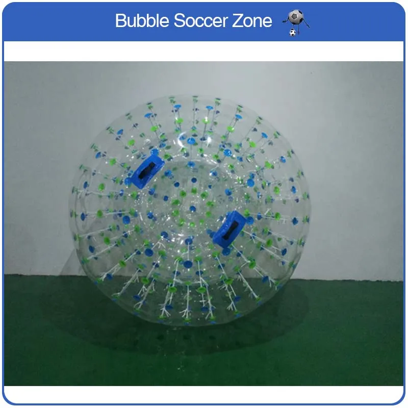 2.5m Inflatable Zorb Ball Giant Inflatable Balloons Outdoor Transparent Ball Human Zorb