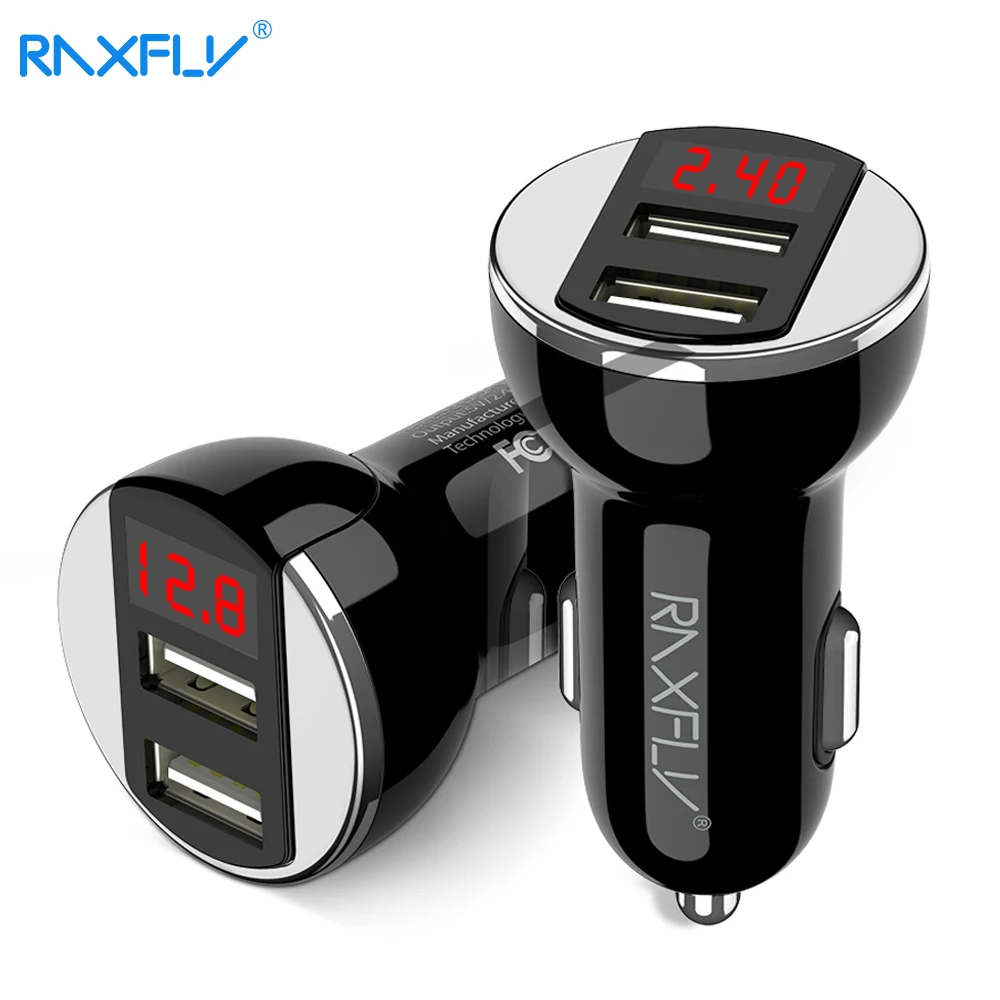 Buy FLOVEME Universal 2 Ports USB Car Charger with