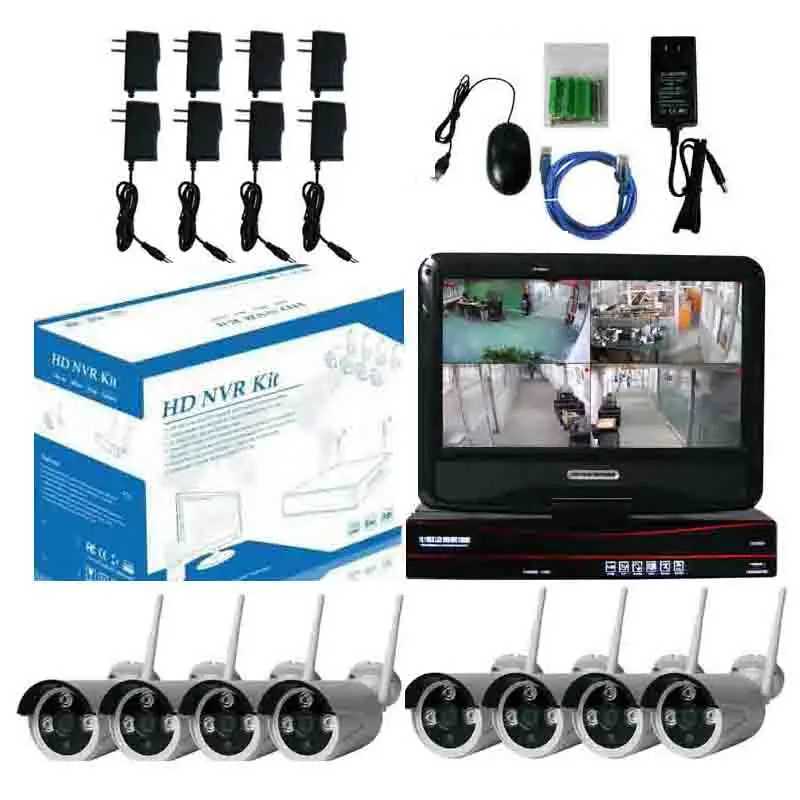 8CH inalámbrico Sistema de Vigilancia 10 