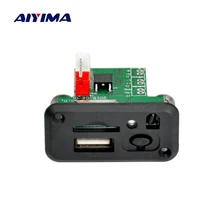 AIYIMA мини 12 в MP3 аудио декодер доска без потерь декодирование MP3 плеер стерео двухканальный аудио выход Поддержка TF карта U диск