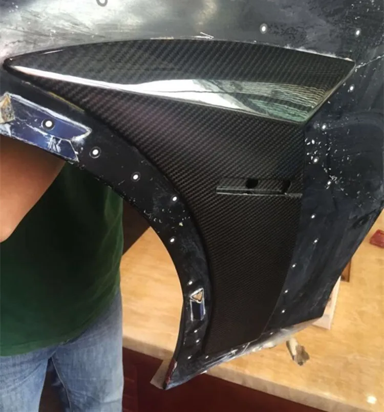 S class w222 carbon finber fender addon fit for s63 S65 reproduced B style carbon fiber fender vents for s63 S65 after 2014 year (1)