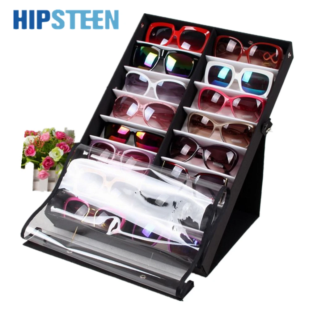 HIPSTEEN 16pcs/18pcs Sunglasses Reading Glasses Show Stand Holder