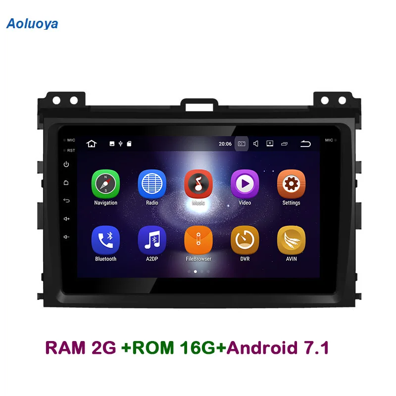 Aoluoya RAM2G Android 7 1 font b CAR b font DVD Player font b Radio b