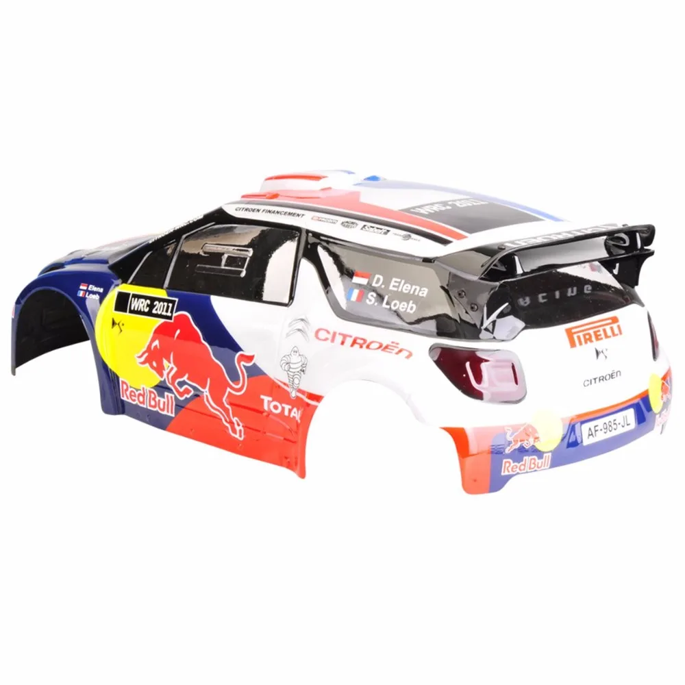 TeamC Citroeni C4 1/8 на дороге корпус ПК корпус 1 шт с наклейкой для 1/10 короткий ход цвет