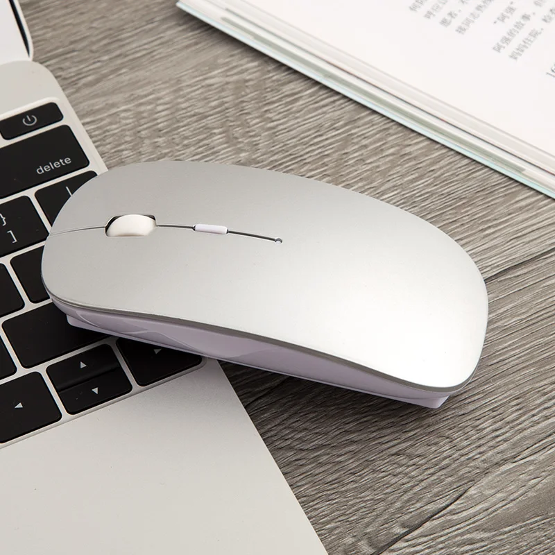 Bluetooth мышь для Mac 2 4 ГГц беспроводная Xiaomi muis draadloos Бесшумная игровая Macbook Dell Acer