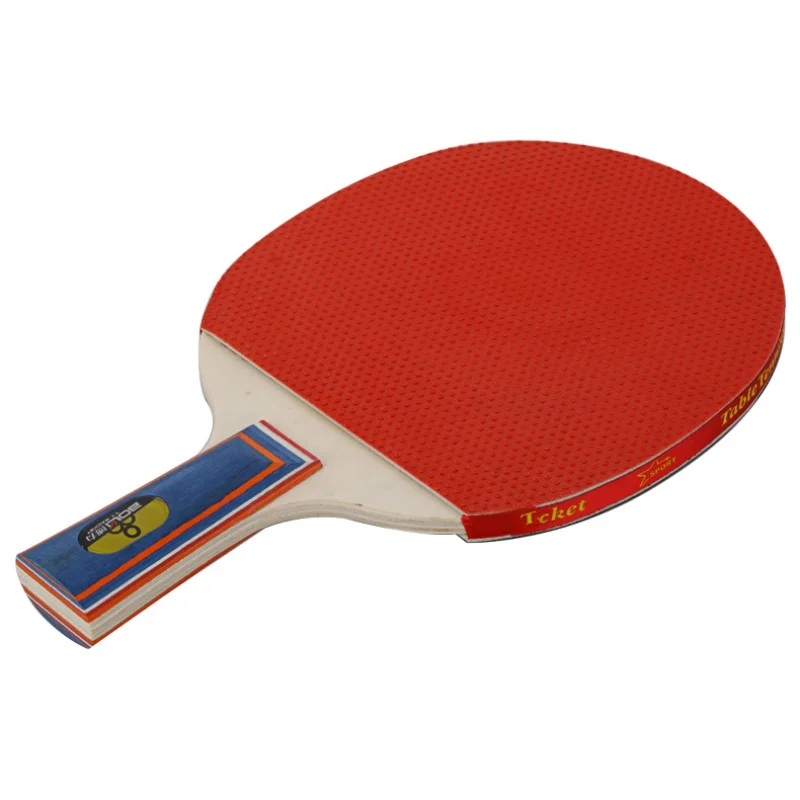 2 قطعة المهنية الكربون الألياف الجدول مضارب التنس مع مزدوجة الوجه البثور في تنس طاولة المطاط بينغ بونغ مضرب مع 3 الكرة