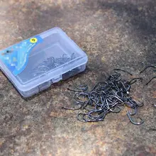 Рыболовный крючок Fishinghook из углеродистой стали 1-9#, рыболовная лодка Takcle,, 10 упаковок/партия, около 300 фото