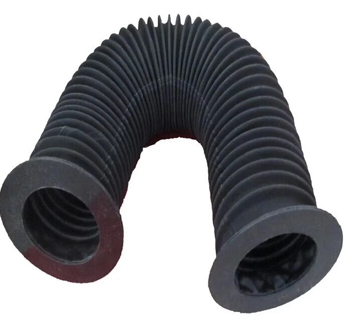 Round protective bellows cover for 32mm ball screws,bellows ID 45mm