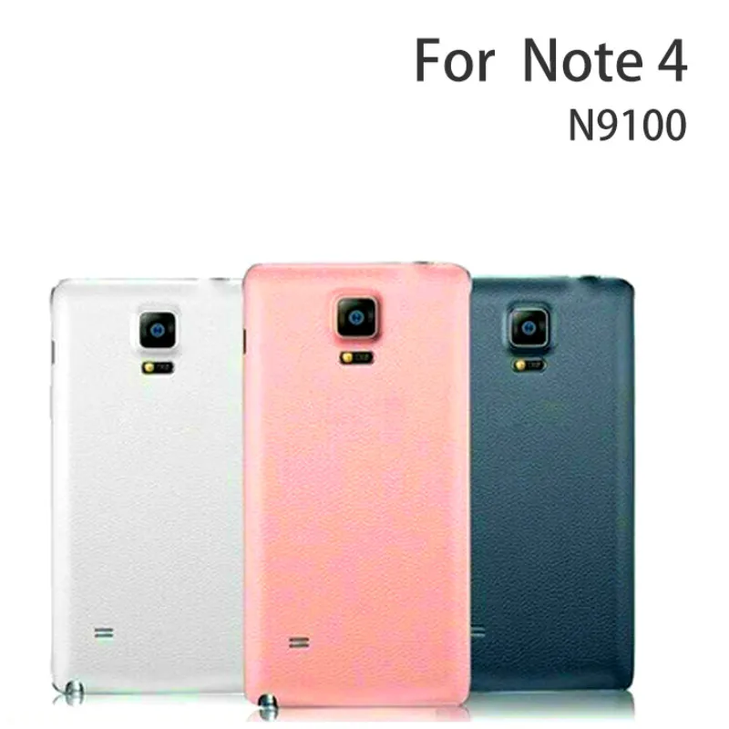 

100% Original For Samsung Galaxy Note4 N9100 Back Housing Cover Case For samsung note4 N910 Battery Cover Replacement