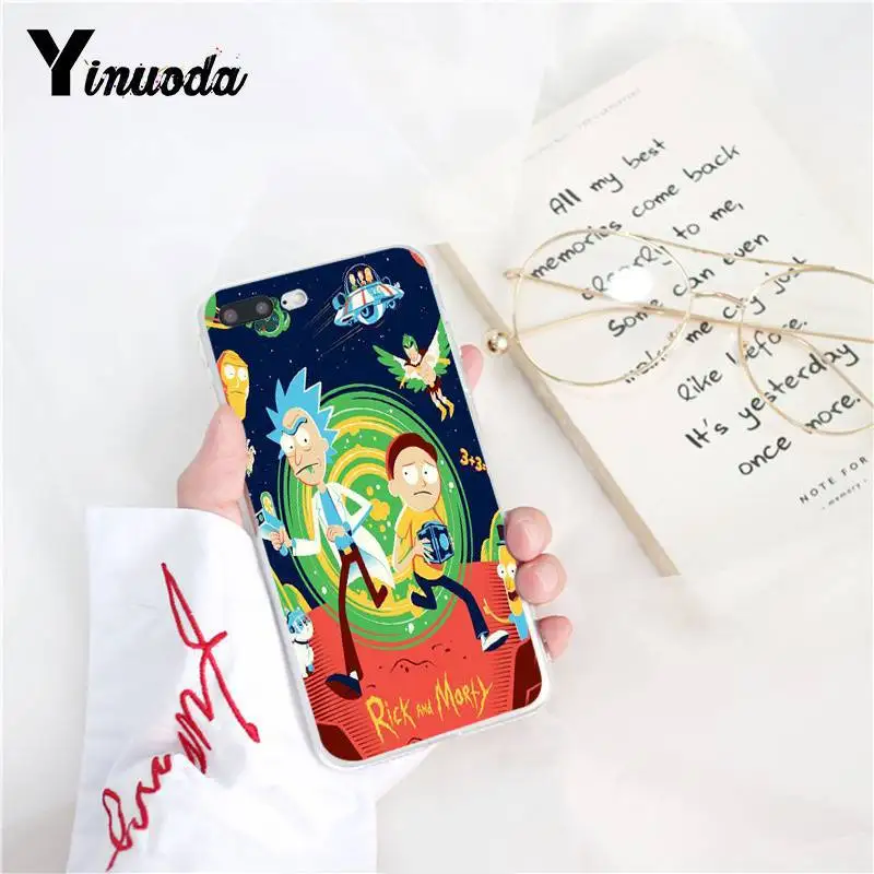 Yinuoda Рик и Морти ТПУ чехол для телефона крышка оболочка для iPhone 8 7 6 6S Plus 5 5S SE XR X XS MAX 10 11 11pro 11promax чехол