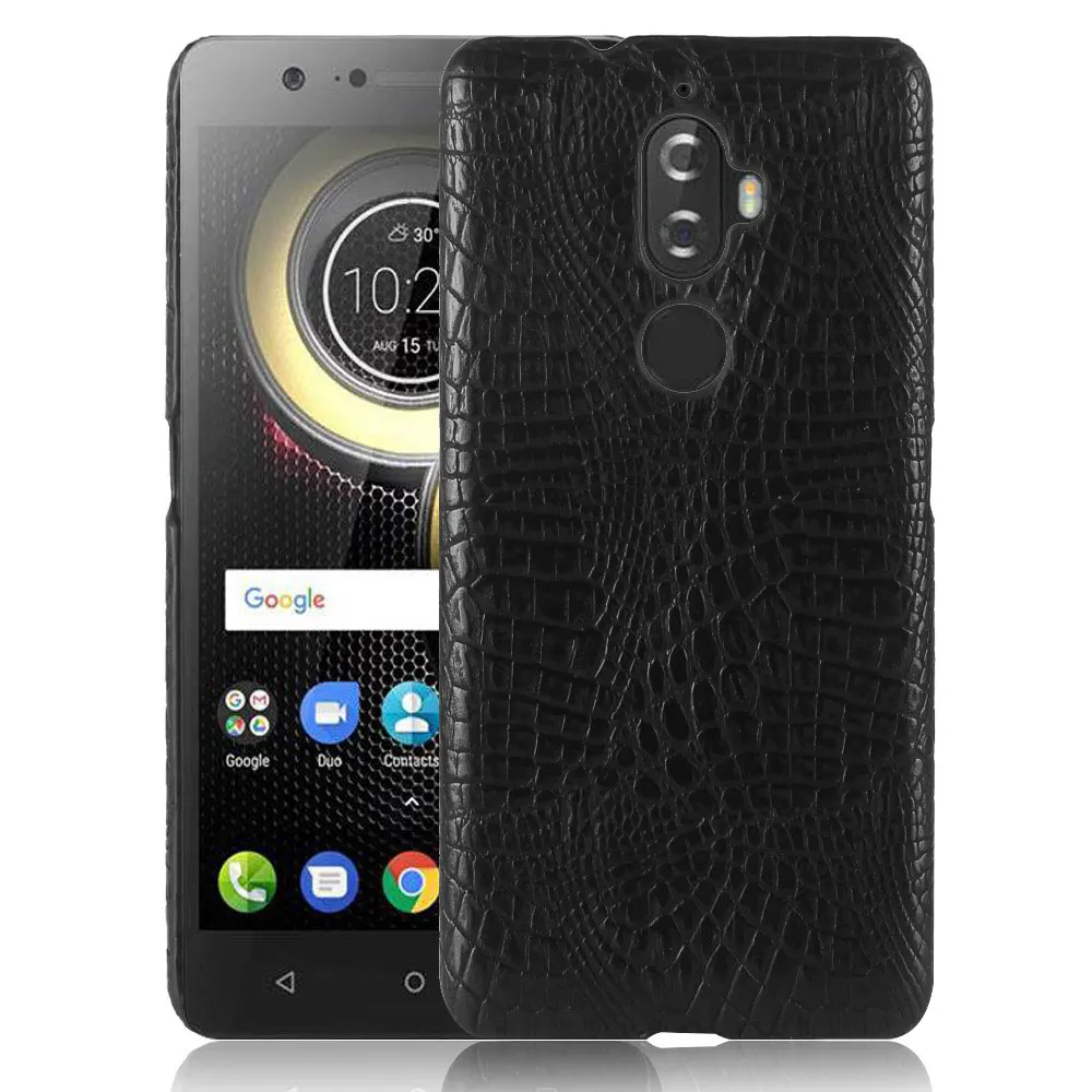 For Lenovo K8 Plus Protective Case Luxury Crocodile Pattern Phone Cases K8+ 5.2inch Cell Skin Back Cover |