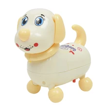 Ходячие Поющие мигающие игрушки для щенков электронные собаки Интерактивные животные w/музыкальный светильник Развивающие игрушки для малышей