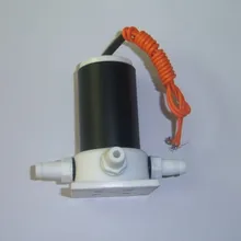 AC220V DC12V DC24V два положения Трехходовой Соленоидный клапан небольшой электрический клапан управления PTFE Электрический Соленоидный клапан