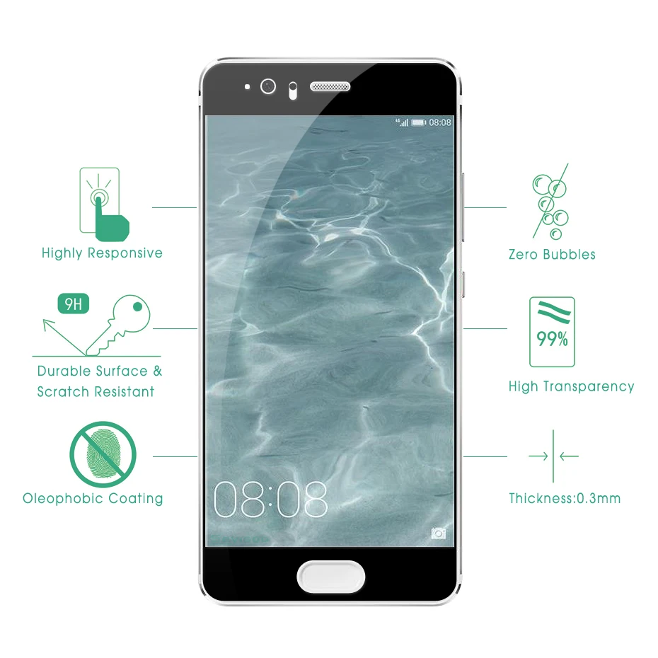 Seyisoo Brand Tempered Glass For Huawei P10 (5)