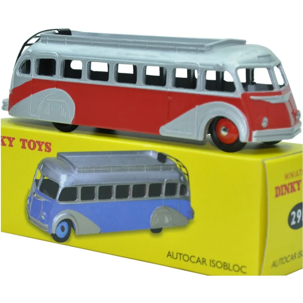 Dinky toys Atlas автобус Isobloc 29E 1:43 Литые металлические модели автомобилей из сплава для