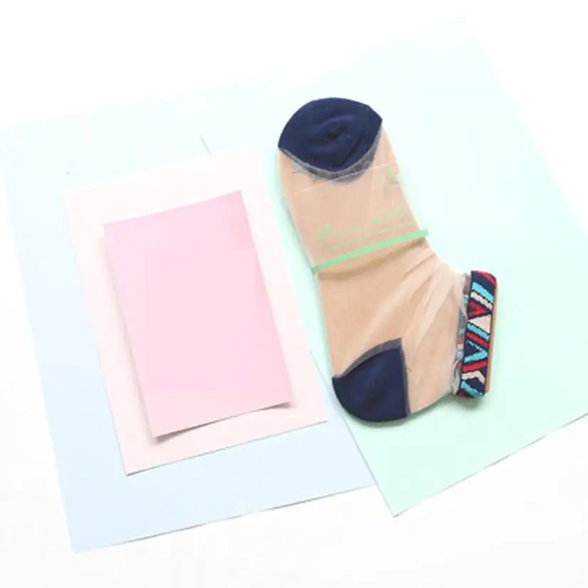 Классическая Для женщин дамские носки модные, прозрачные сетчатые Стекло шелковые носки для девочек ультратонкий прозрачный с украшением в виде кристаллов на шнуровке эластичные летние носки до лодыжки