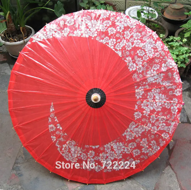 Диаметр 84 см китайский классический ручной работы японский Вишневый масляный бумажный зонтик ремесло Ретро танцевальное украшение зонтик косплей зонтик