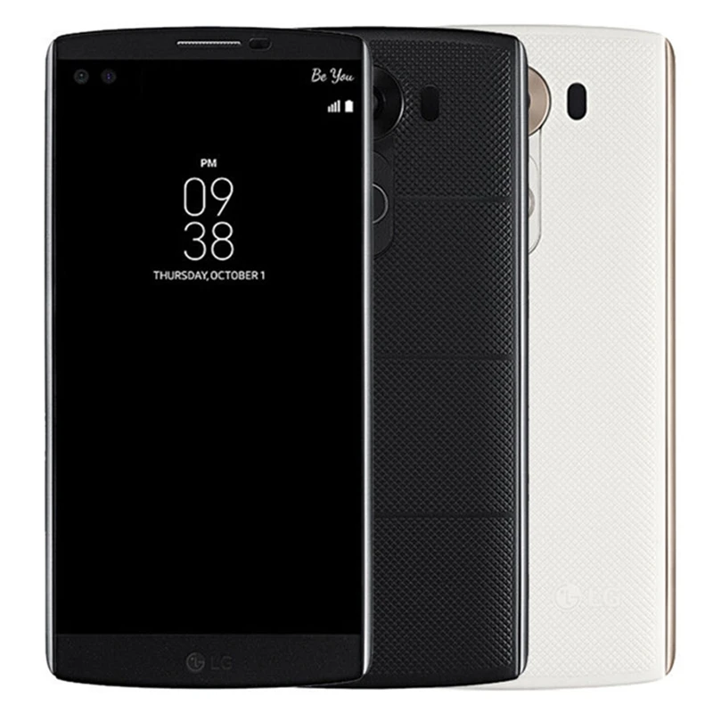 Оригинальный разблокированный сотовый телефон LG V10 H900 Hexa Core 5 7 дюймов LTE 4G 4 Гб ОЗУ