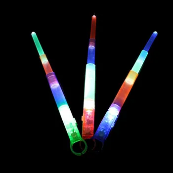 

Flashing Finger Light Funny Light Finger Retractable Stick Cheering Props Halloween Glow Party Supplies