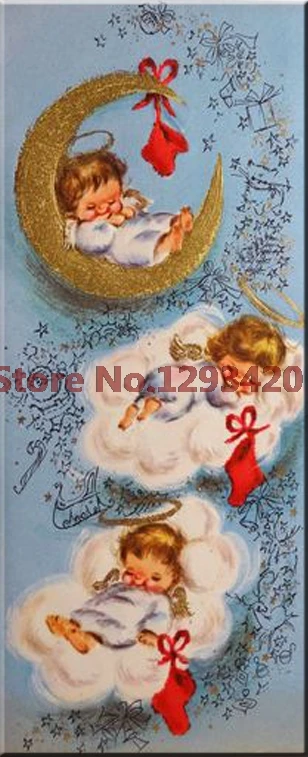 

5d diy full diamond painting Baby Angel Diamond embroidery Religion kits crystal rhinestone picture diamond mosaic gift craft